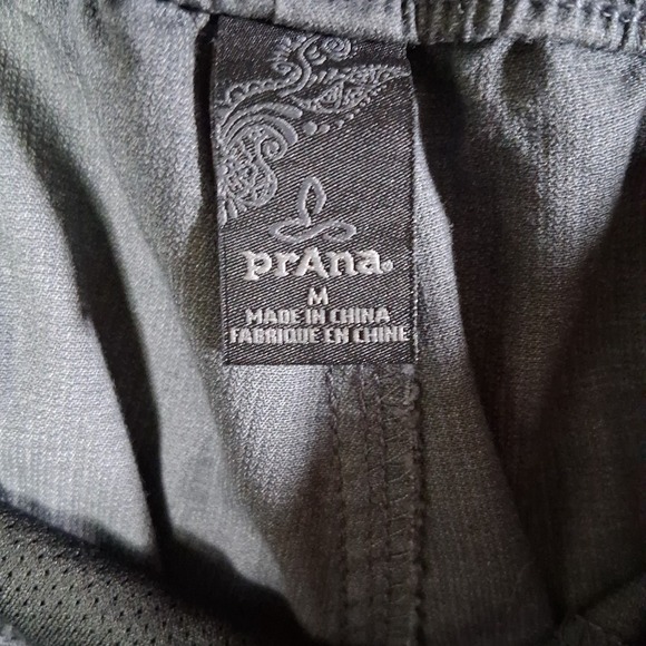 Prana Crestwood Pants Women's Size Medium Cargo Adjustable Waist Gray Drawstring - Picture 7 of 9